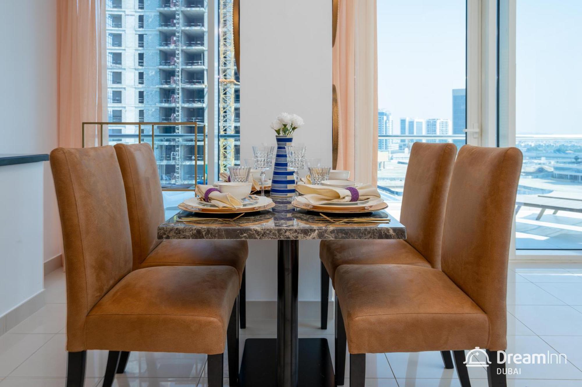 Dream Inn Apartments- West Wharf Tower Canal View Dubai Exteriör bild